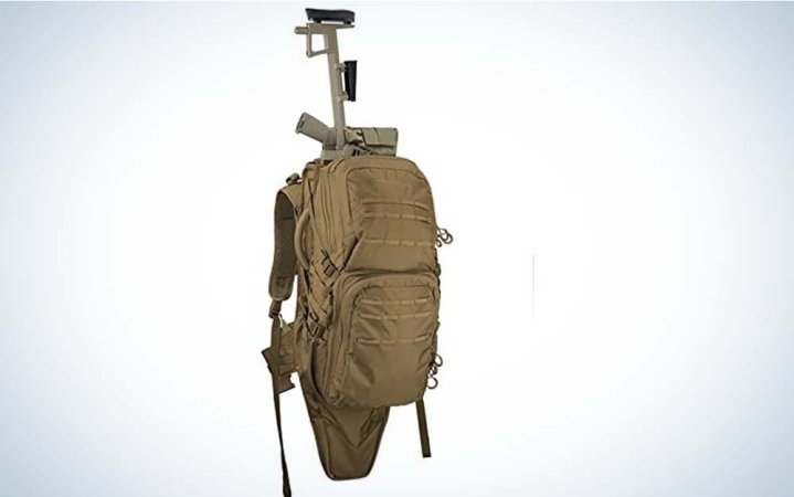  Eberlestock Lo Drag II is our pick for the best bug out bag.