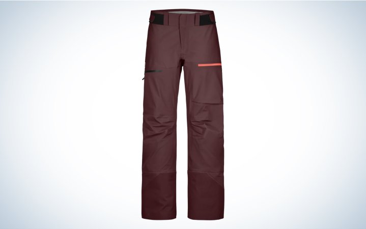  We tested the Ortovox 3L Ravine Shell Pants.