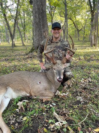 New Bowhunter Tags Kansas Buck With Incredible Antler Mass