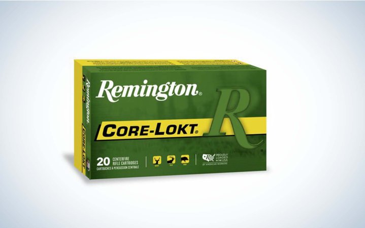  Remington Core-lokt is the best deer hunting caliber.