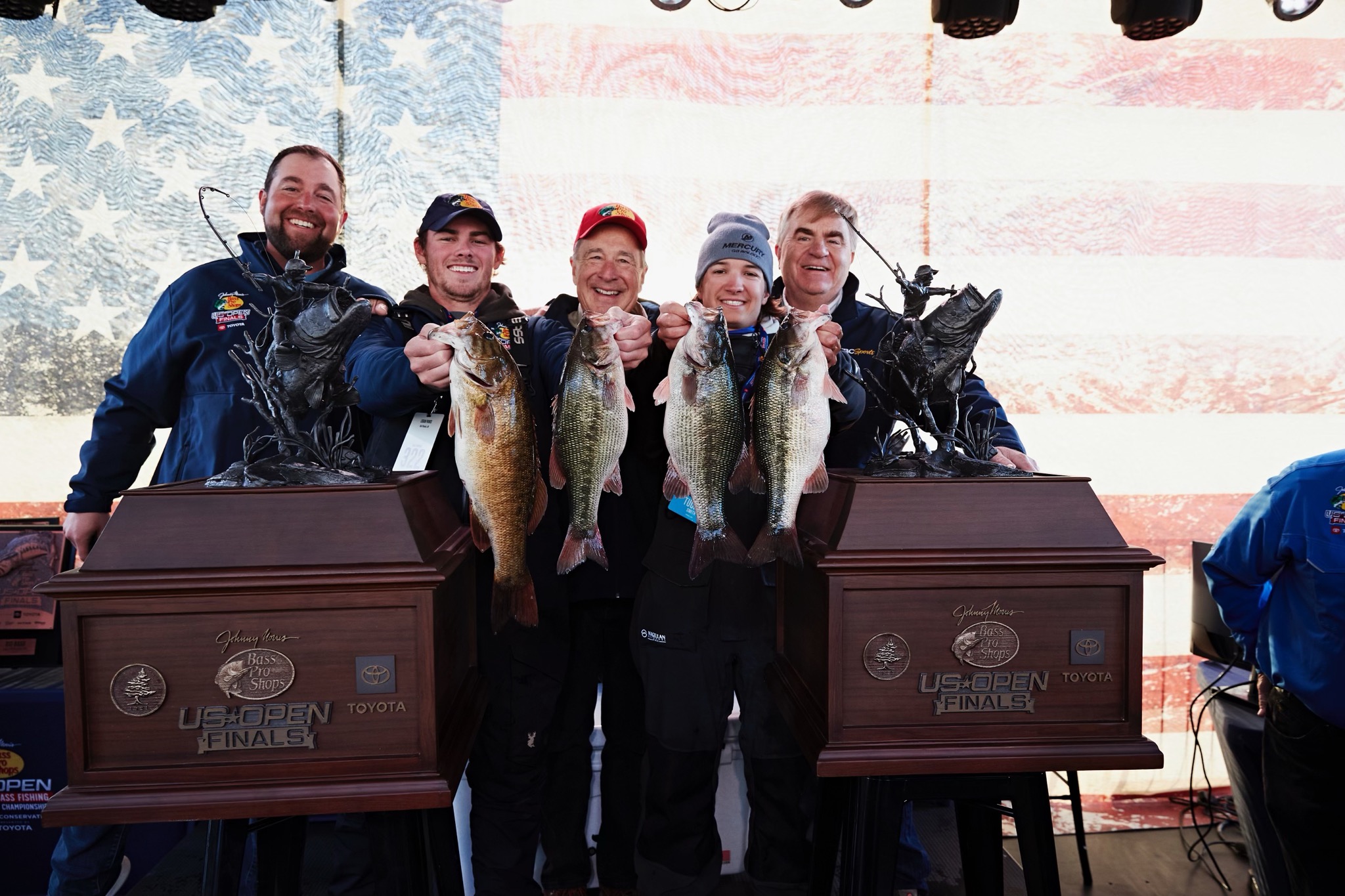 Logan Parks and Tucker Smith took first place in the US Open Amateur Team Championships