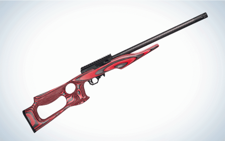 A red .22 rimfire