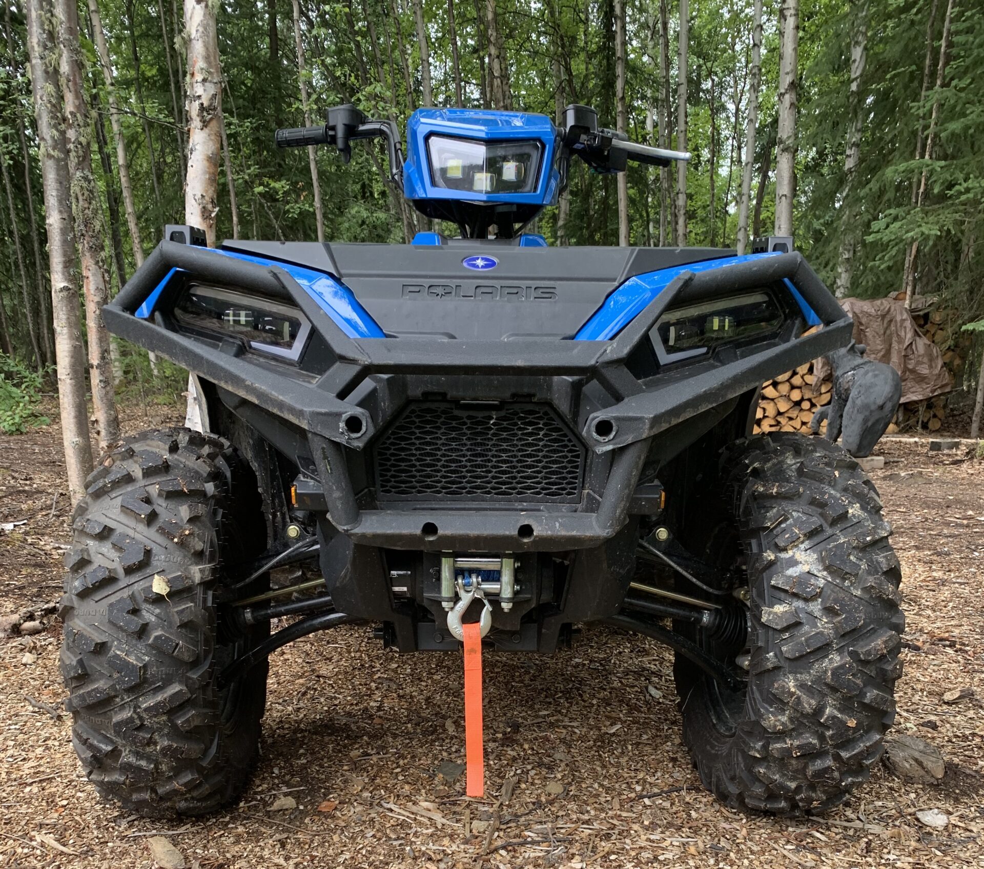 The Polaris Sportsman 850 ATV.