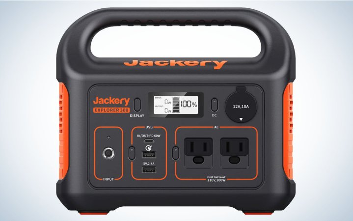  The Jackery Explorer 300 Portable Power Station is the best power station.