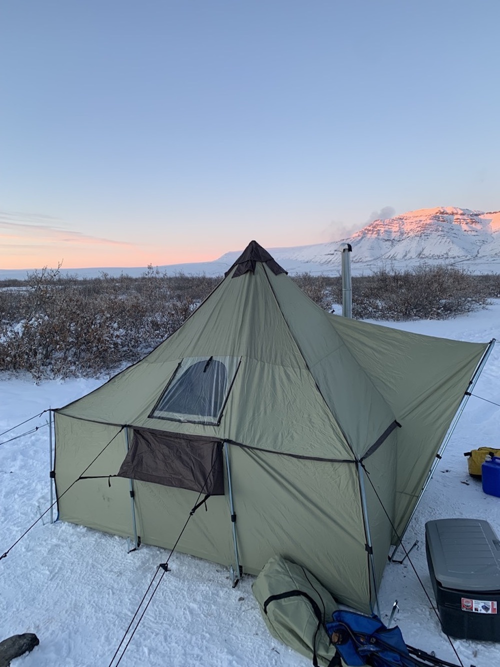 Cabela's shop outfitter tent