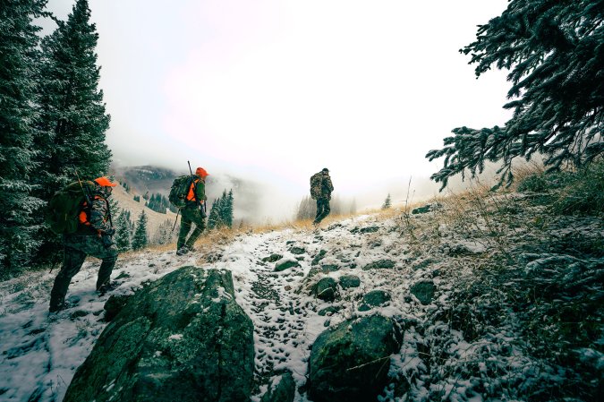 Elk hunting