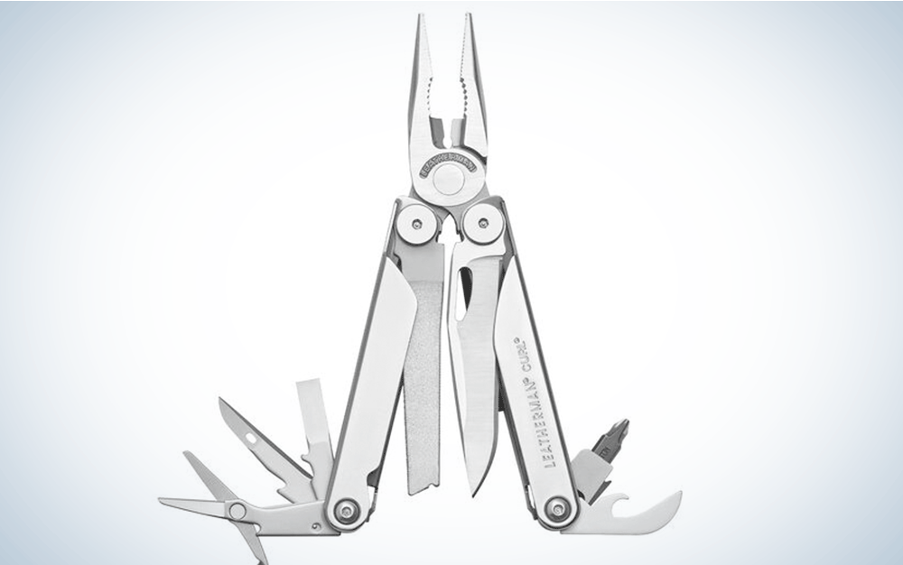 LEATHERMAN Surge - Heavy-duty multipurpose multi-tool with 21 tools  including full-size lockable blades, regular and needlenose pliers and wire