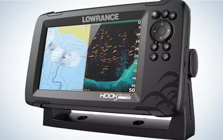  Customer reviews: Lowrance HOOK Reveal 7x SplitShot - 7-inch Fish  Finder with SplitShot Transducer, GPS Plotter