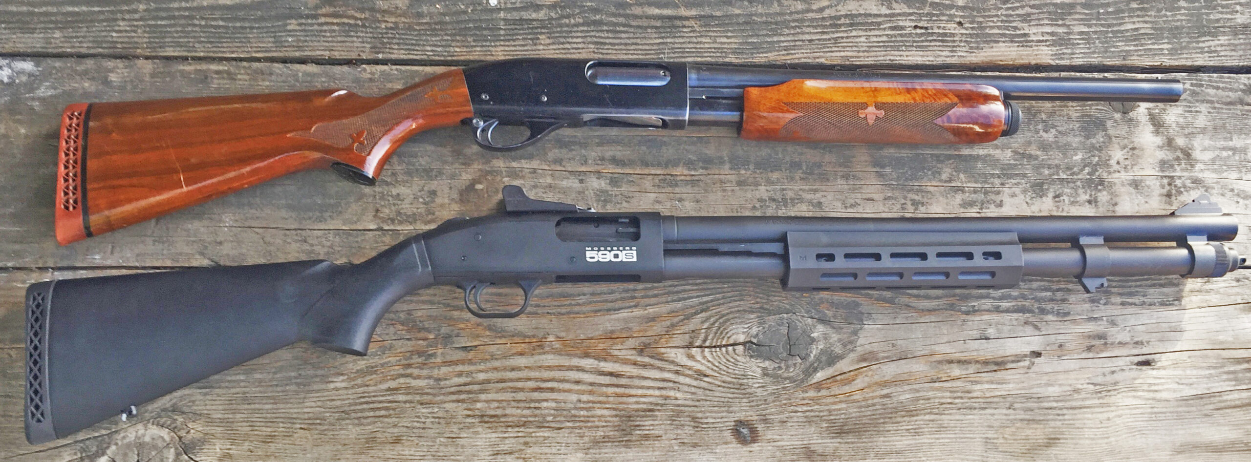 Mossberg's 590S pump.