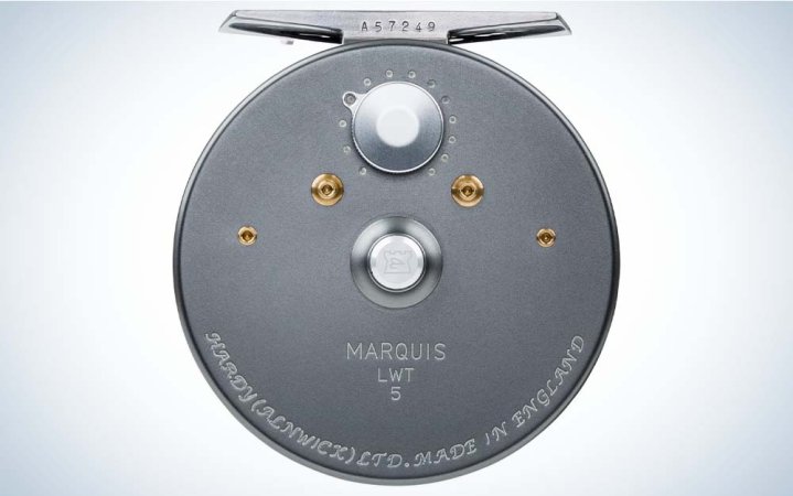  Old school silver Hardy Marquis fly reel