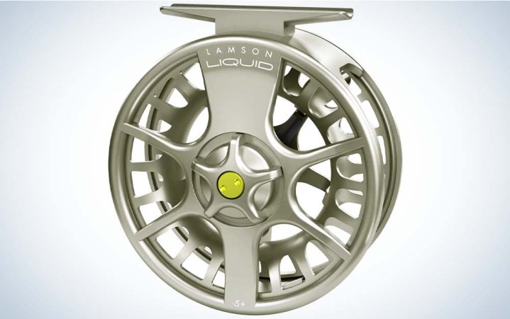  Lamson Liquid silver fly reel