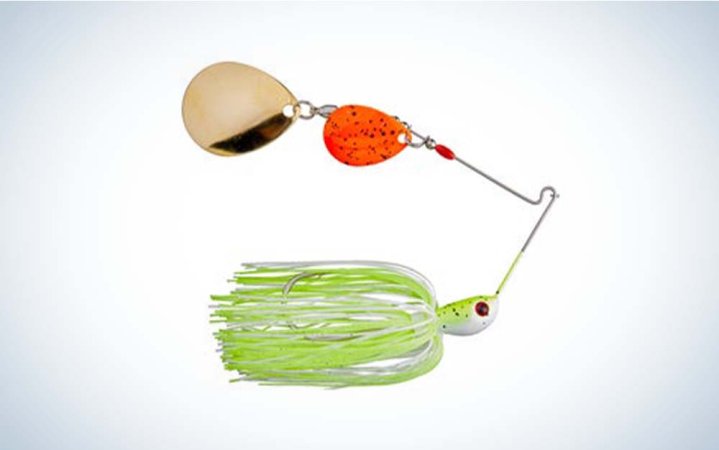  A green best spinnerbait