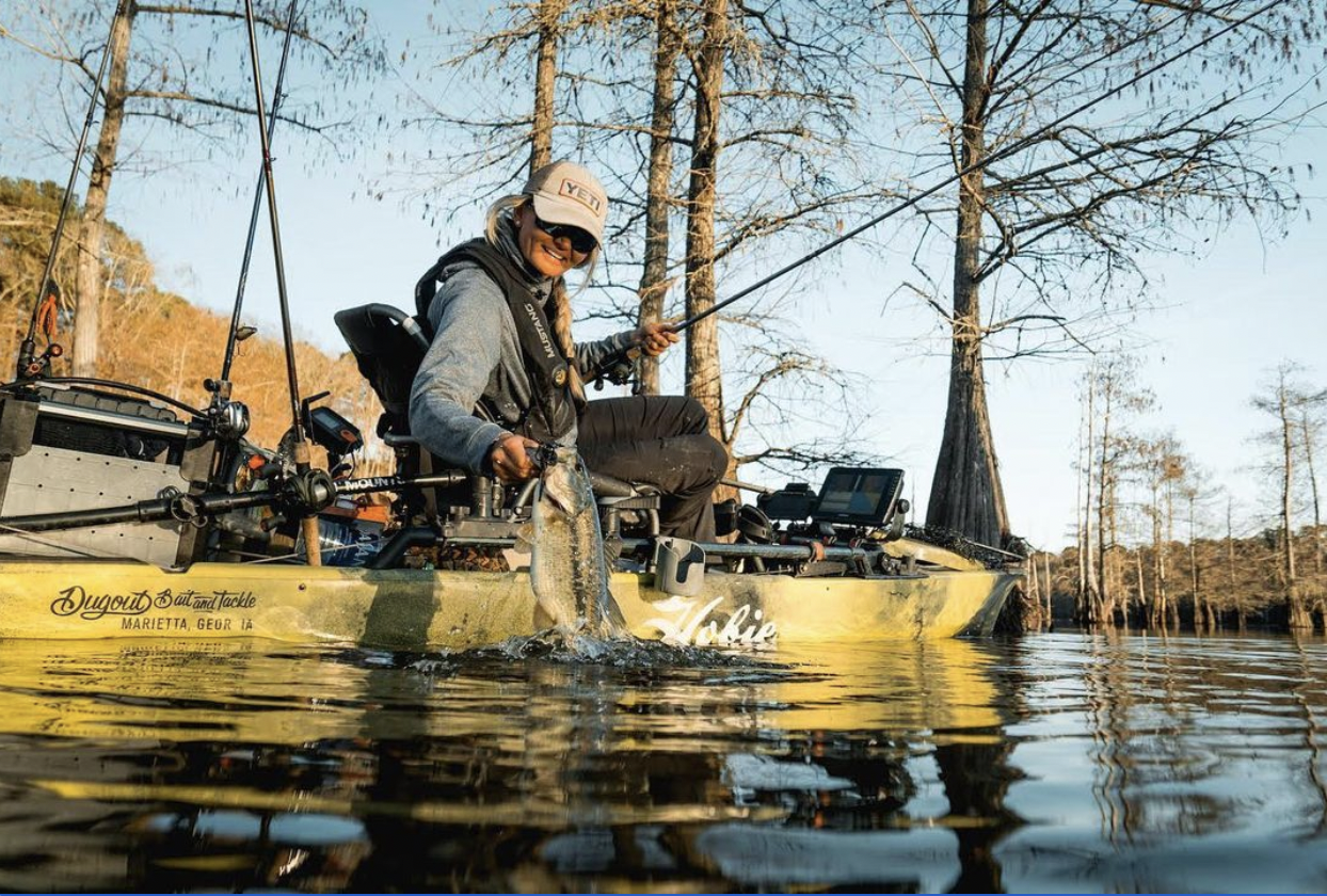 There are three national kayak fishing trails.