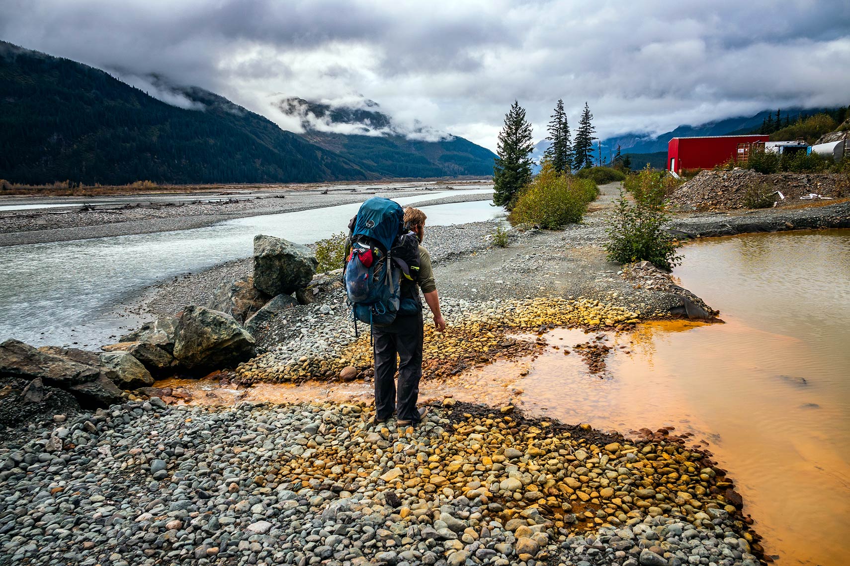 acid mine drainage