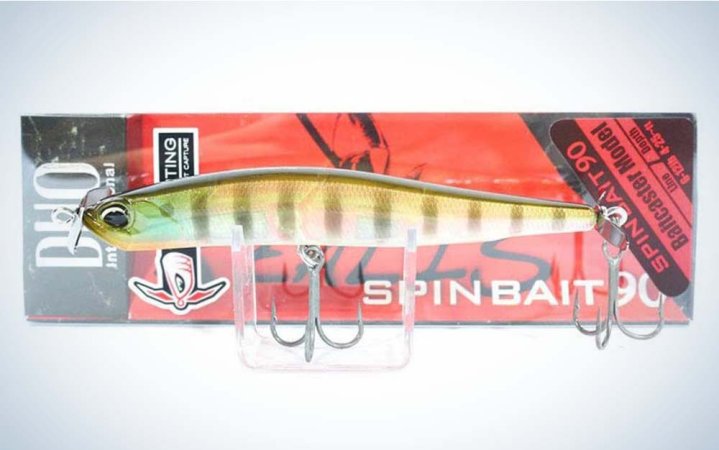  A best bass lure for summer in a red package