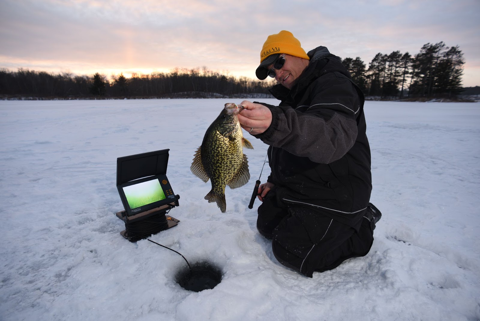 Teaching KIDS Ice Fishing BIG BLUEGILLS - Day 19 - Todays Angler