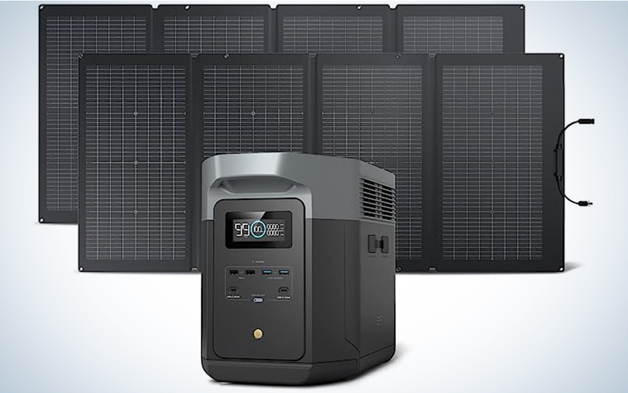 EcoFlow DELTA Pro Power Station with 800 Watts of Solar Panels