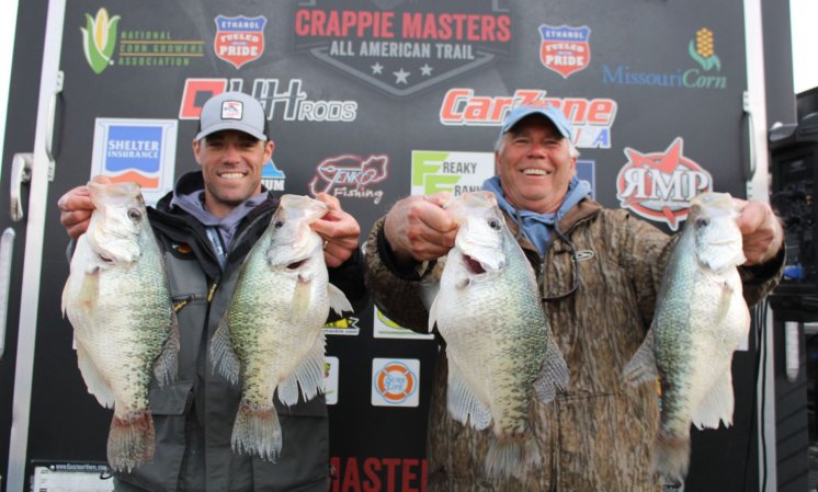 Giant panfish caught on crappie tournament.