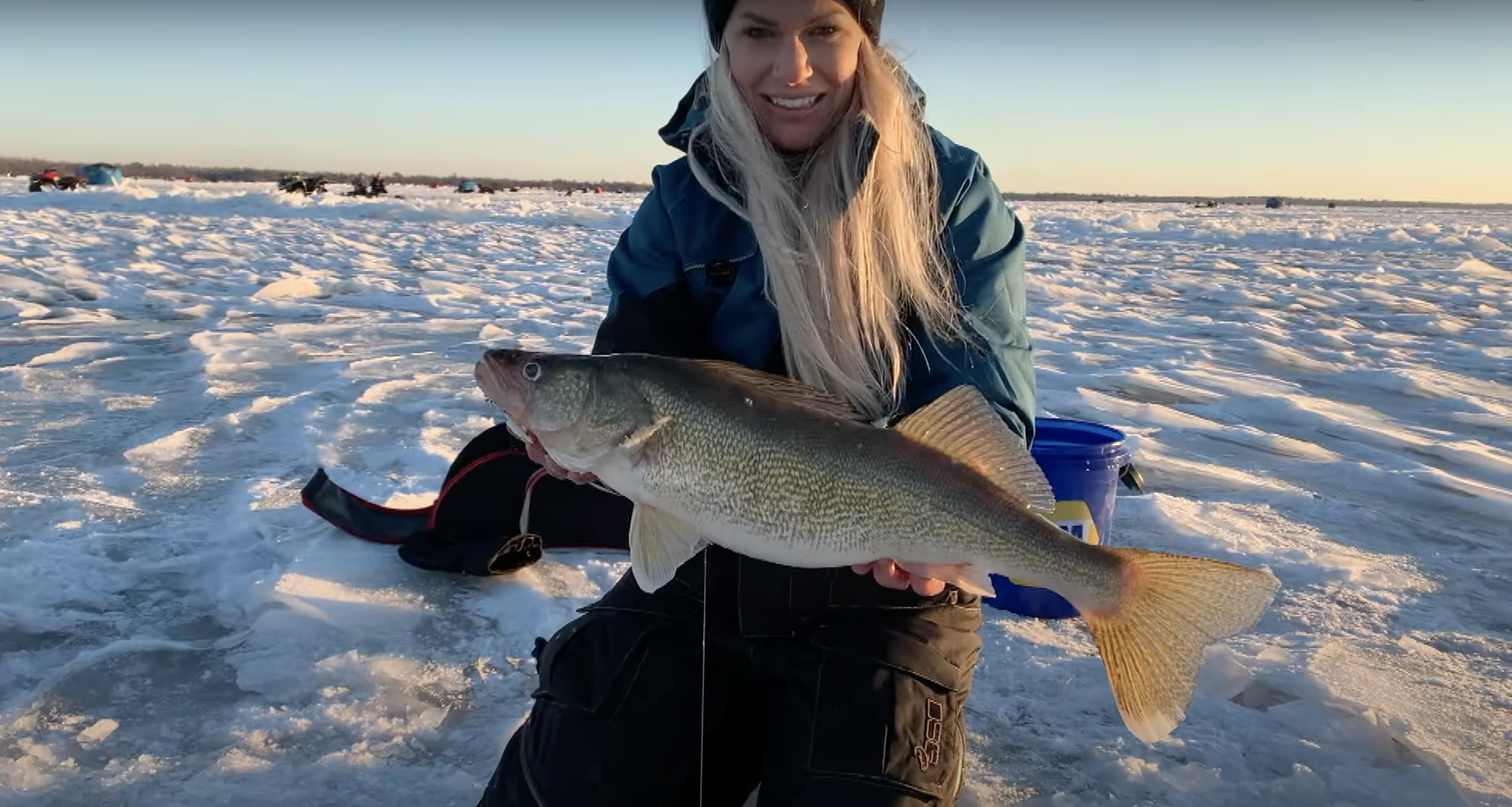 Big RED Ice Fishing Tip Down-Tip Up- Sensitive to The Slightest Fish Bites-  Used for Both Larger Reels and Heavier Line as Well as Smaller Reels and