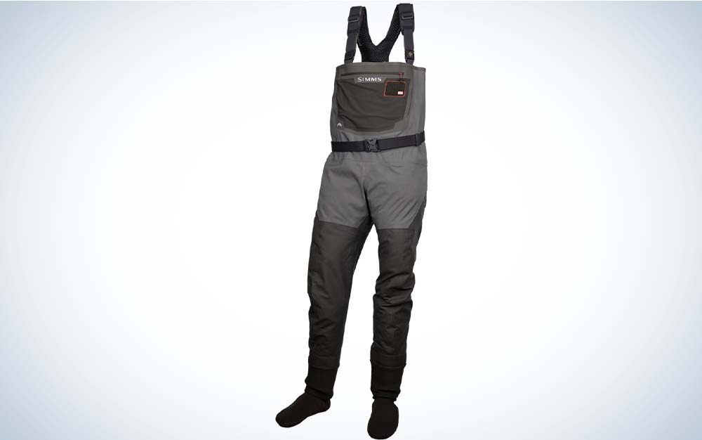 Lightweight Fly Fishing Waders 3-Layer Chest Pocket Waterproof for