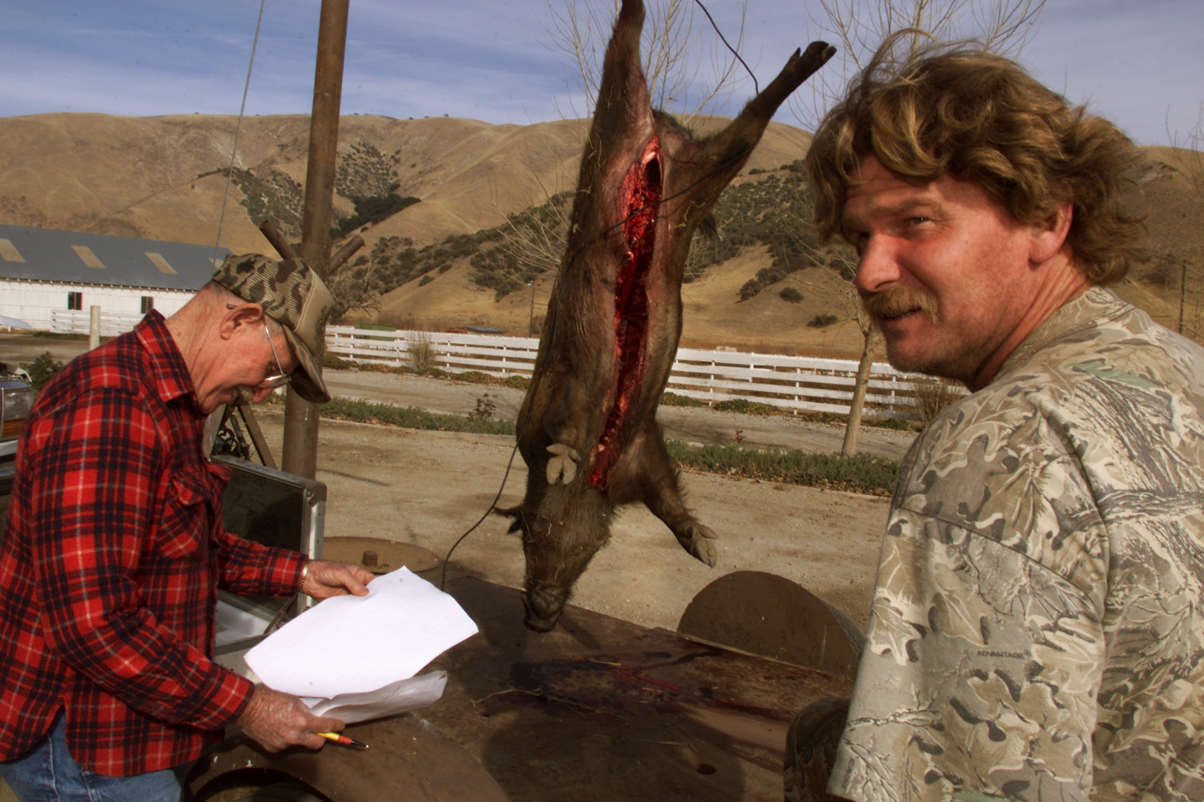 getty retro california pig hunters