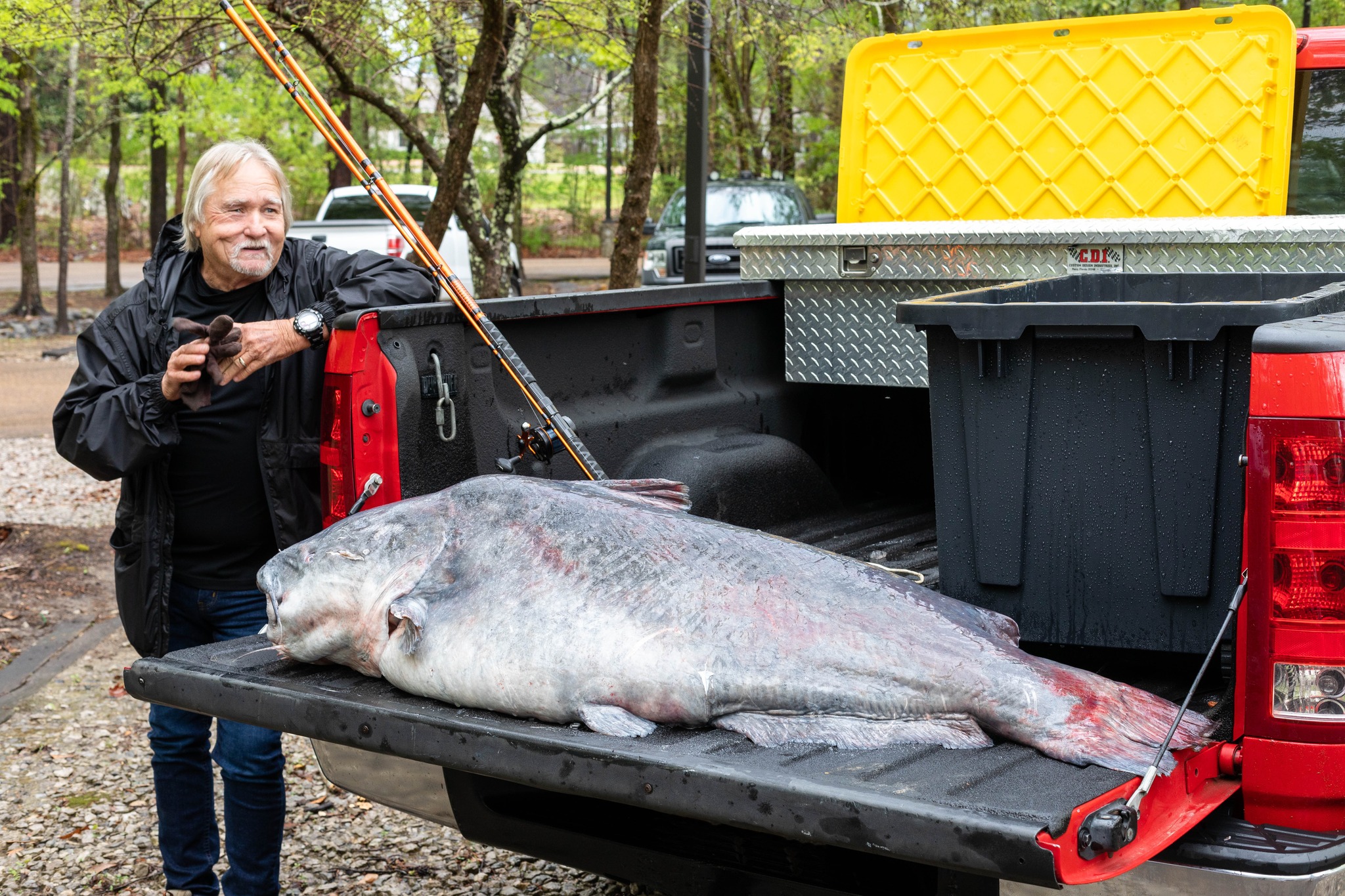 131-Pound Blue Catfish Shatters Mississippi State Record
