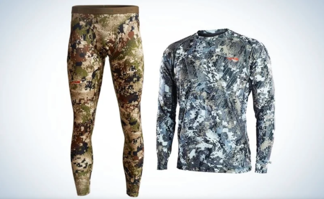 New Camo Thermal Underwear Outdoor Sports Uniform Breathable