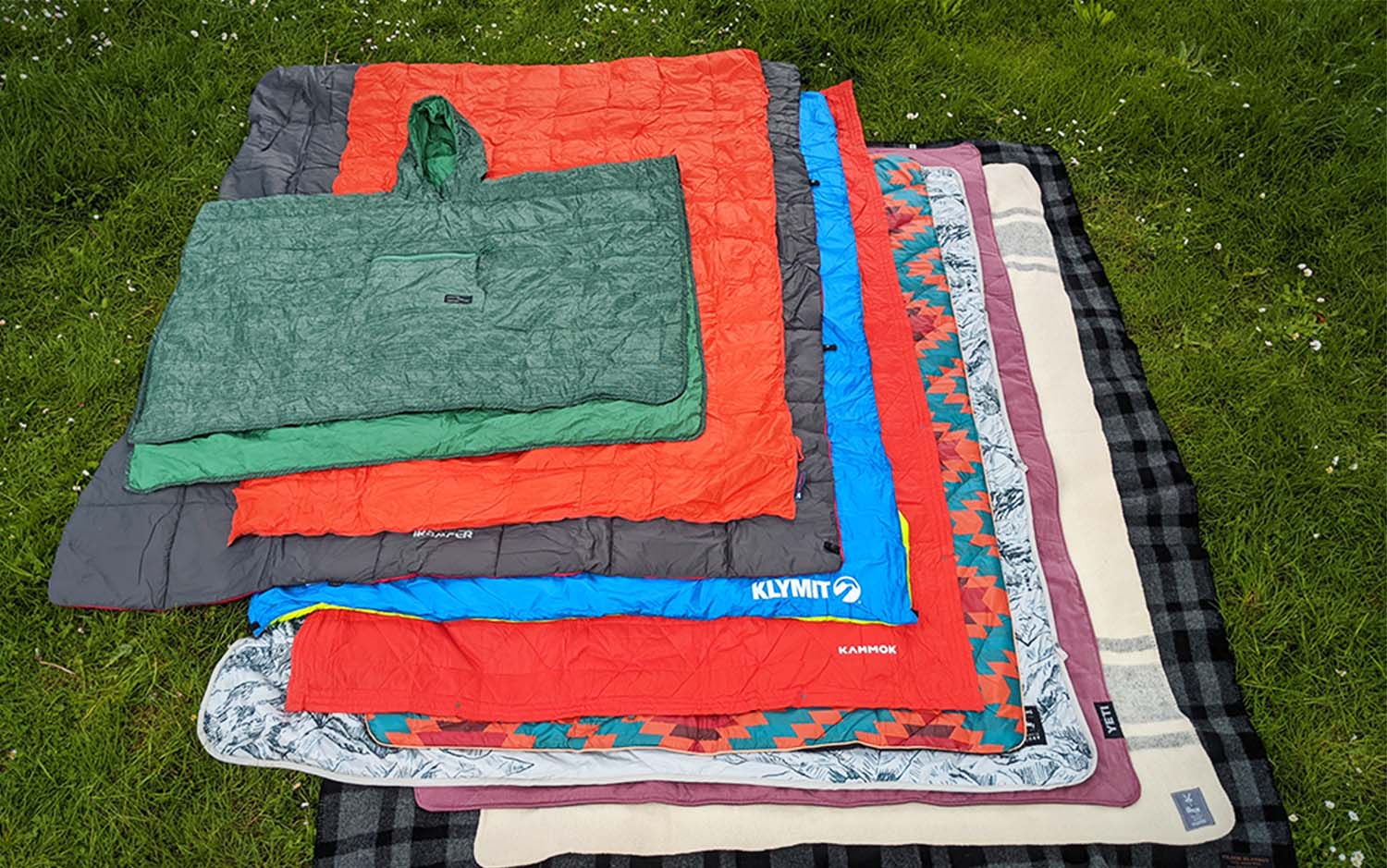 Down Insulated Camping Blanket