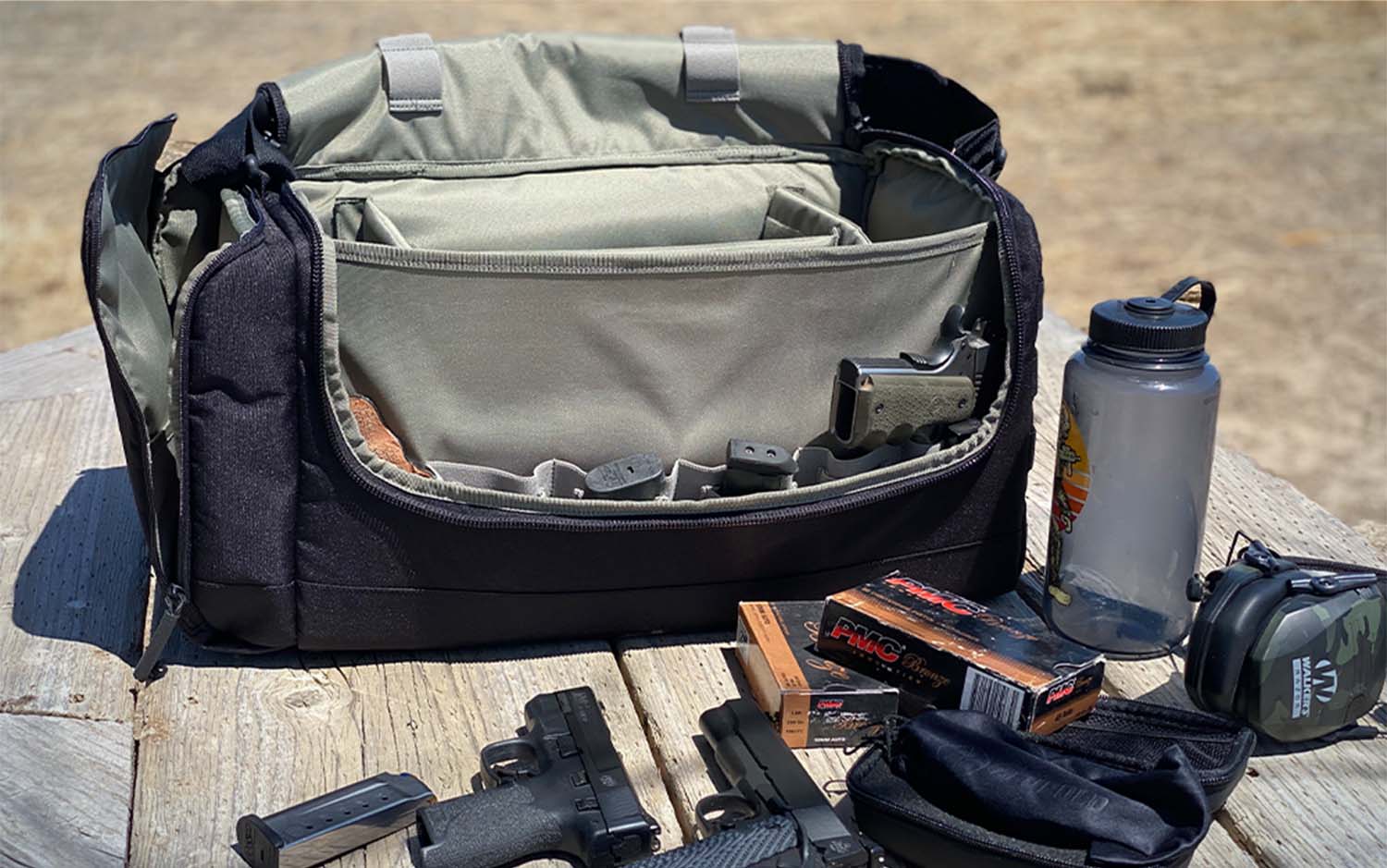 Gun Cleaning Range Bag