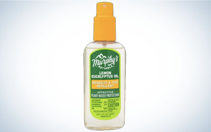  The Lemon Eucalyptus Oil Mosquito & Tick Repellent Spray is one of the the best natural repellent.