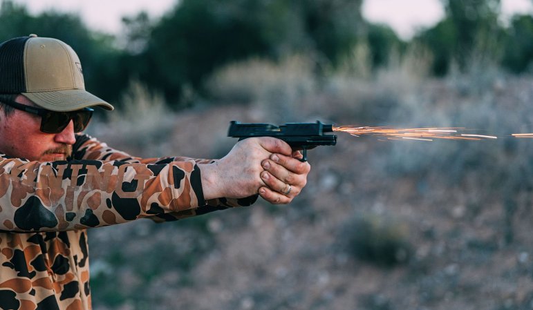 Testing the best handguns at Gunsite.