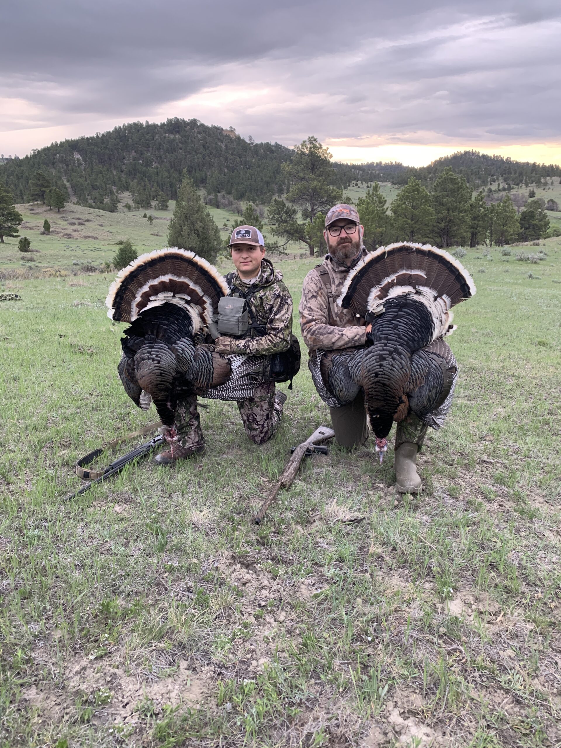 The author shot this turkey with a Benelli SBE2 Performance Shop.