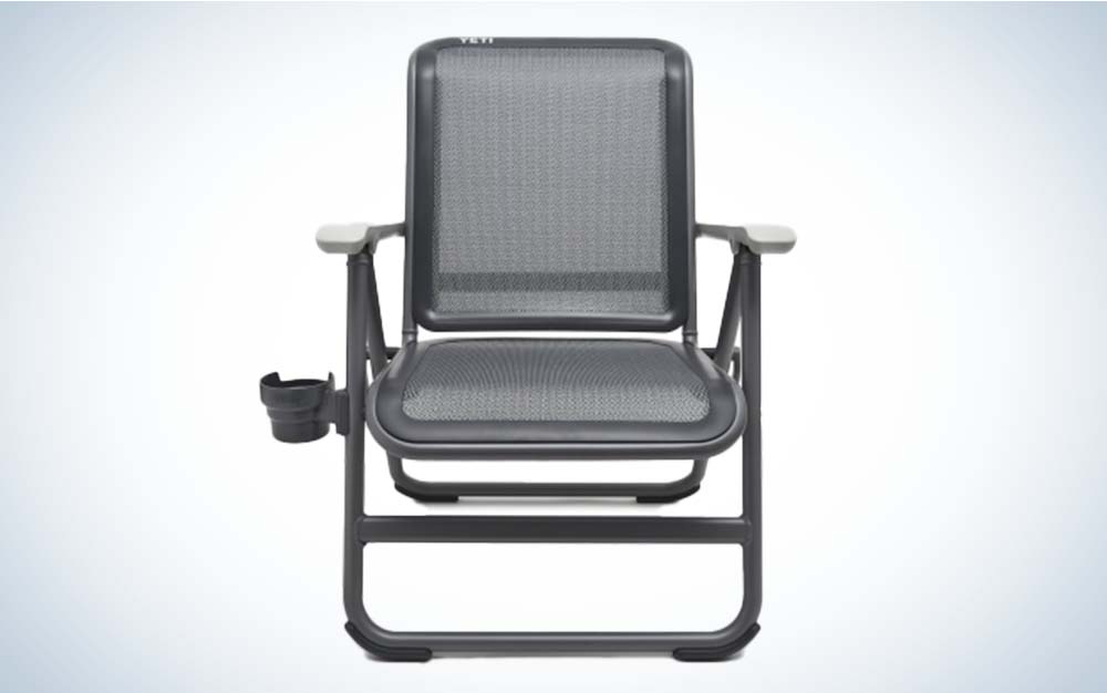 Strongback Low Gravity Recliner Beach Chair Heavy Duty, in Lumbar Support