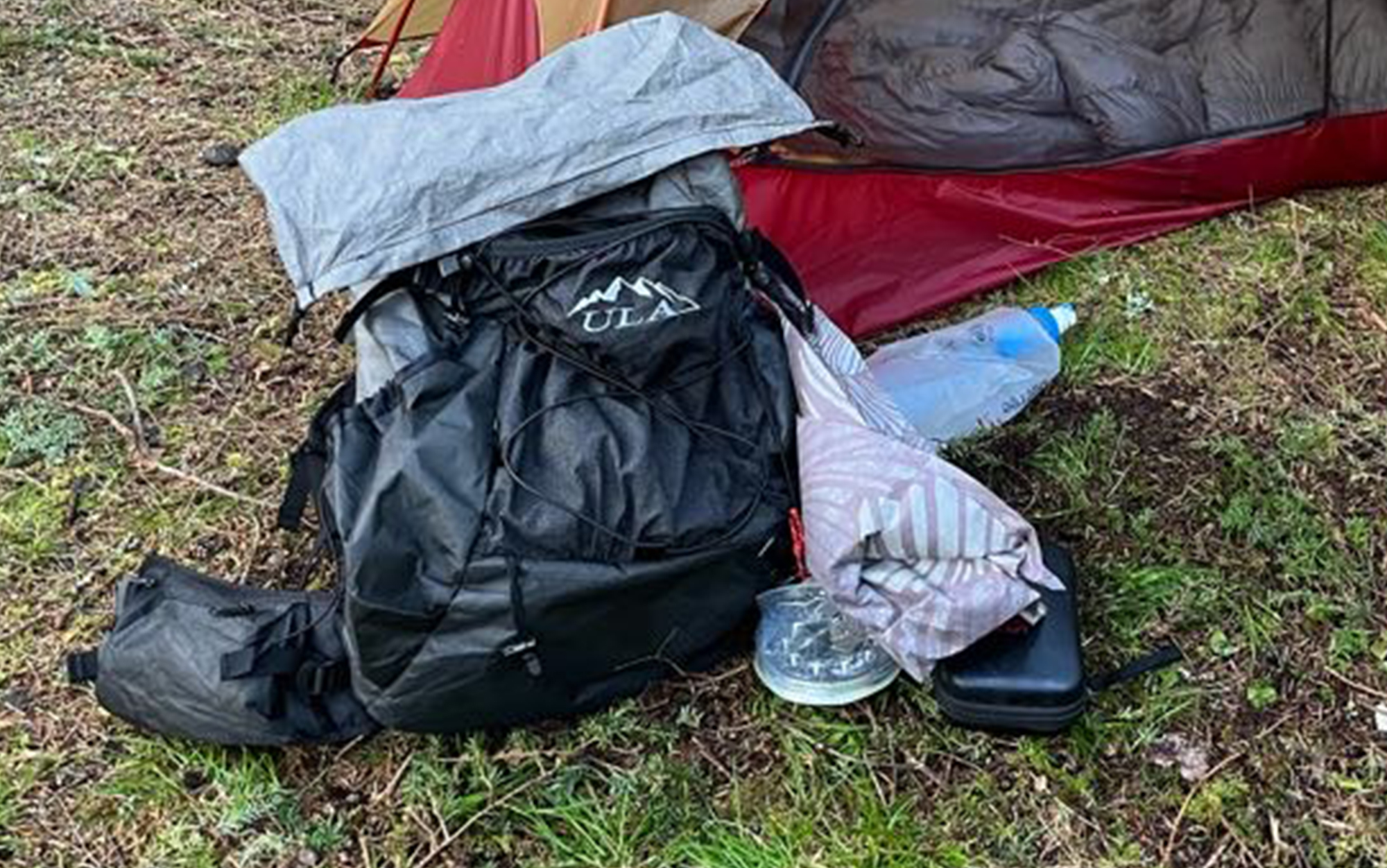 The hang loop allows you to dry your PackTowl while you hike.