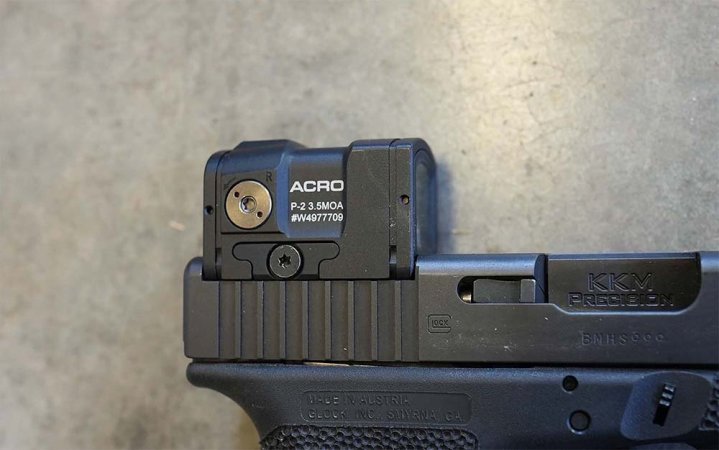  The Aimpoint ACRO P-2 is one of the best red dot sights