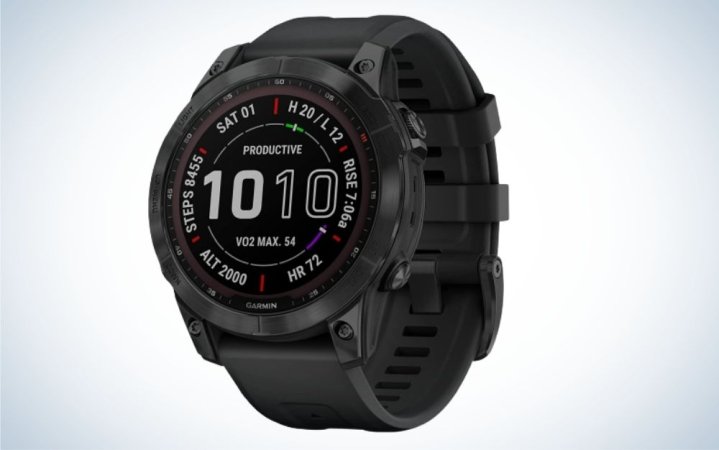  Garmin Fenix 7 Sapphire Solar is the best GPS watch overall.