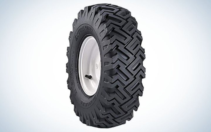  Carlisle Extra Grip Tires is the best boat trailer tire for getting through the muck.