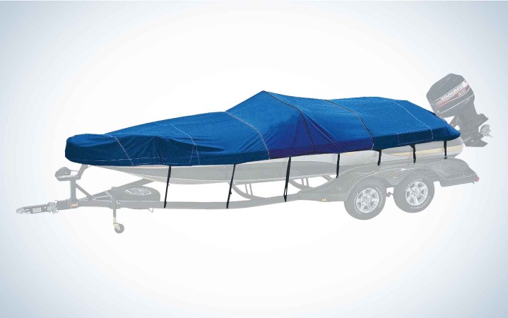  We tested the Bass Pro Shops Exact Fit Custom Boat Covers.