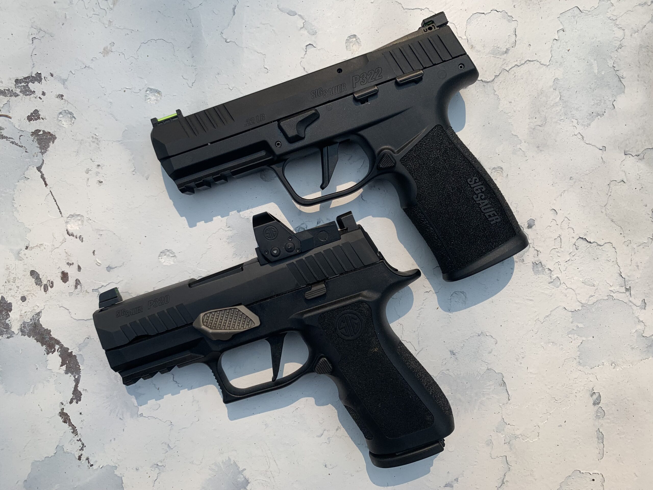 Sig Sauer P320 XCompact and P322