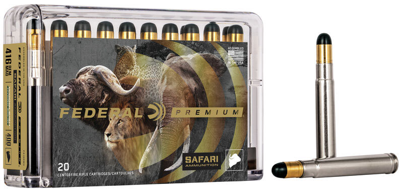 Federal 416 Remington safari ammo