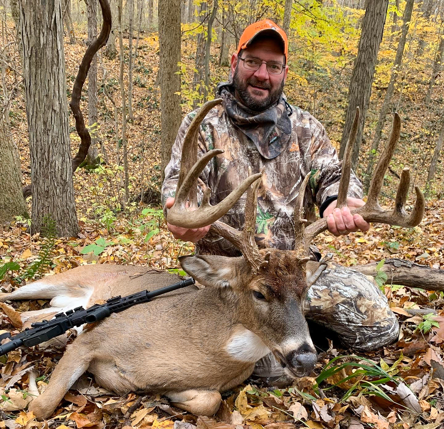 A nice Indiana buck taken in Putnam county.