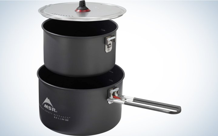  This set of MSR pots is a great gift for hikers.