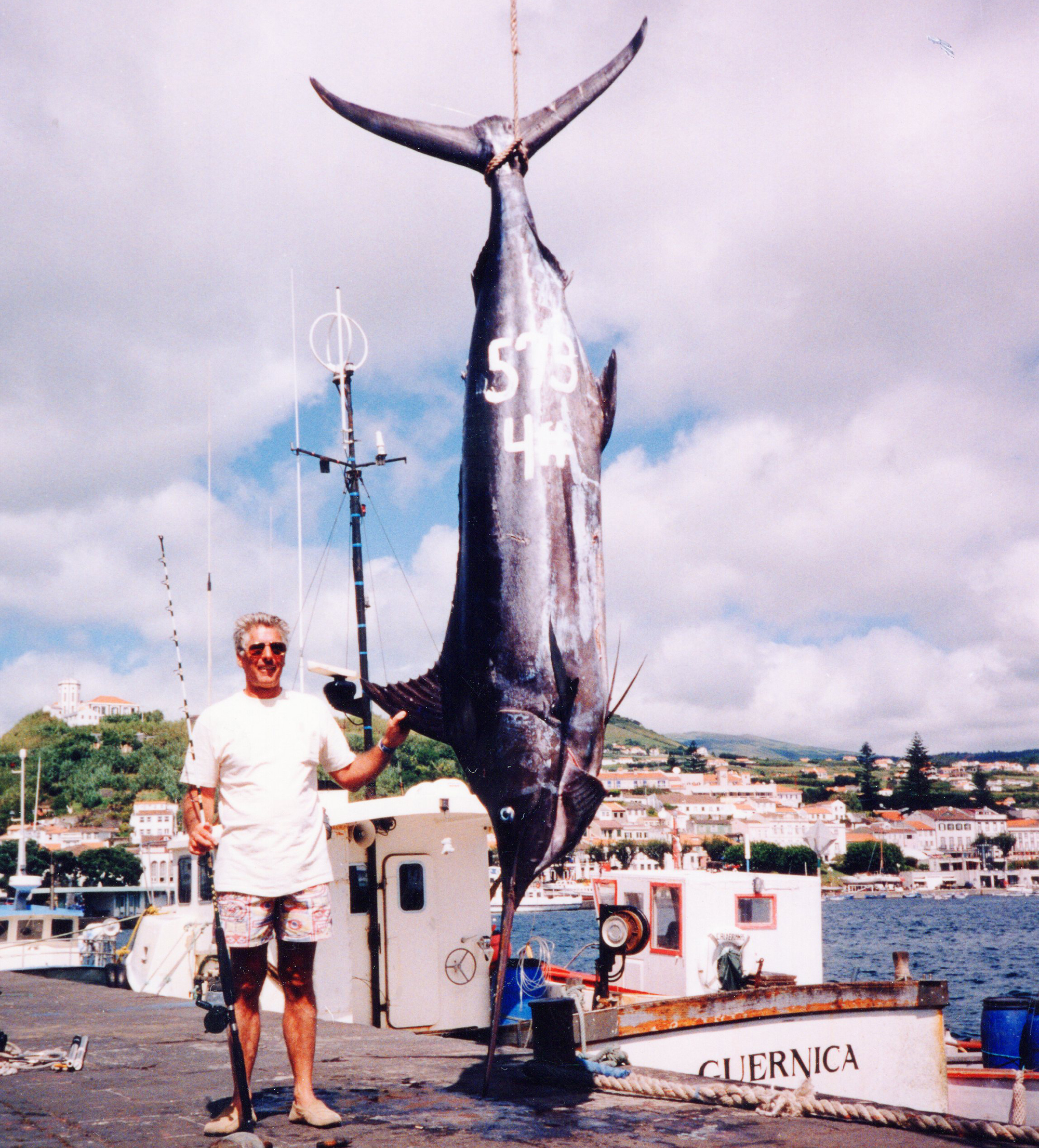 Men's 4-Pound Line Class Record Atlantic Blue Marlin