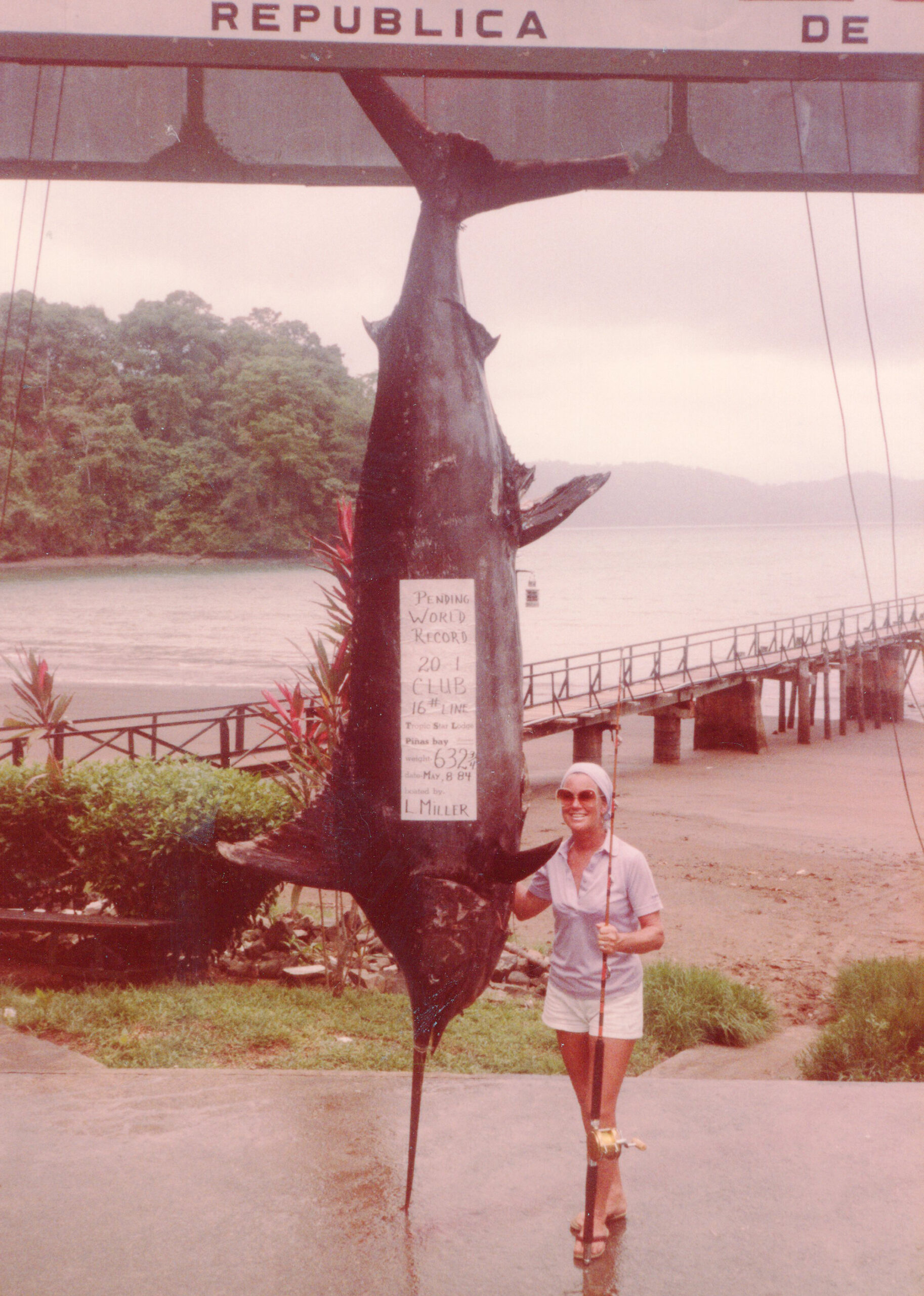 Women's 16-Pound Line Class Record Pacific Blue Marlin