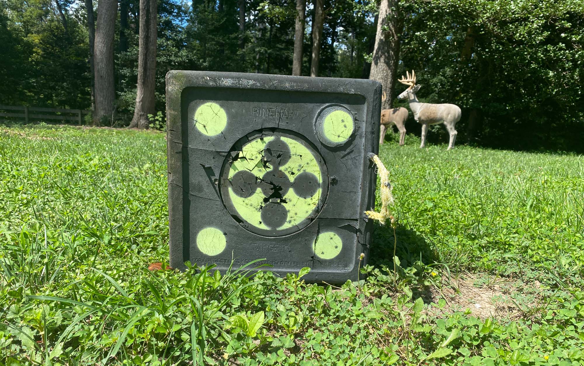 YAK Archery Target for Archery from 2022 Improved Processing  Interchangeable Slats 60 x 60 x 20 cm