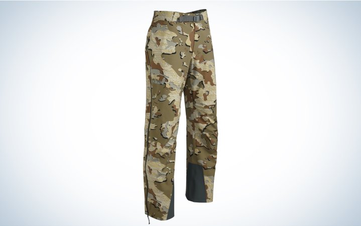  KUIU's Chugach TR rain pants are designed for ultralight hunting.