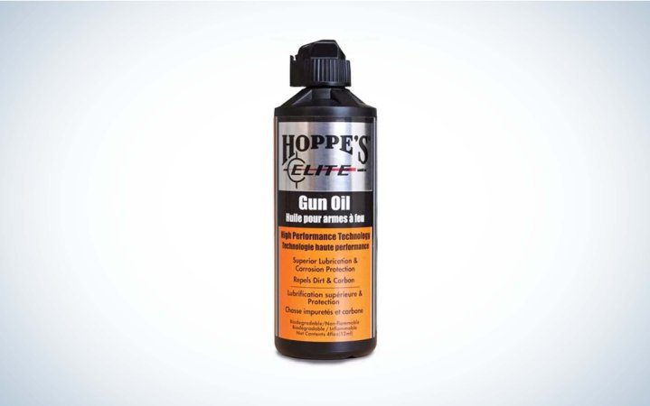  Hoppe’s Elite Gun Oil is the best overall.