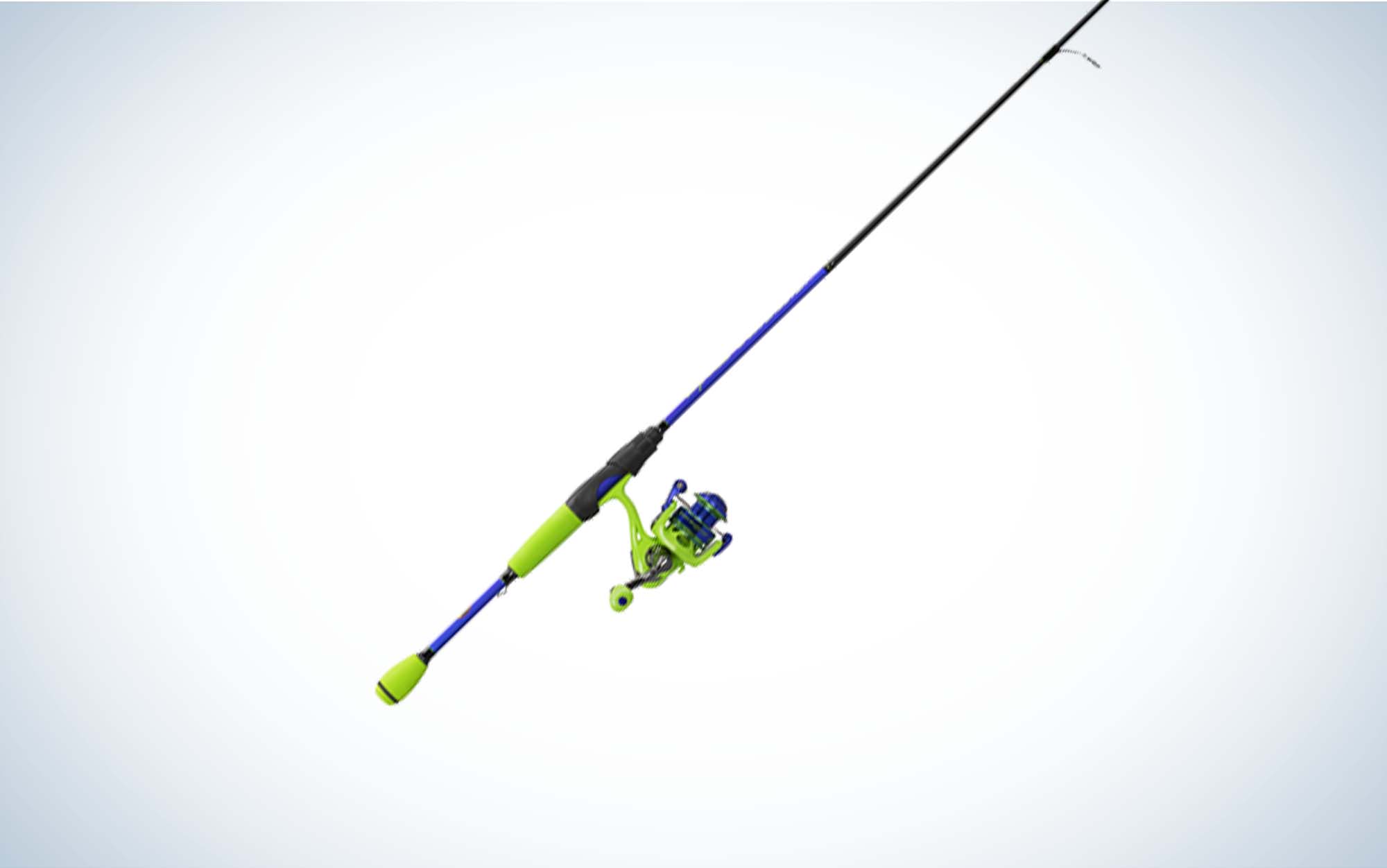  Lew's Crappie Thunder Spinning Rod, 4-Foot 6-Inch 2-Piece Fishing  Rod, Light Power, Fast Action, Premium 2-Piece Graphite Blank, EVA Split  Grip Handle, Crappie Thunder Green : Sports & Outdoors