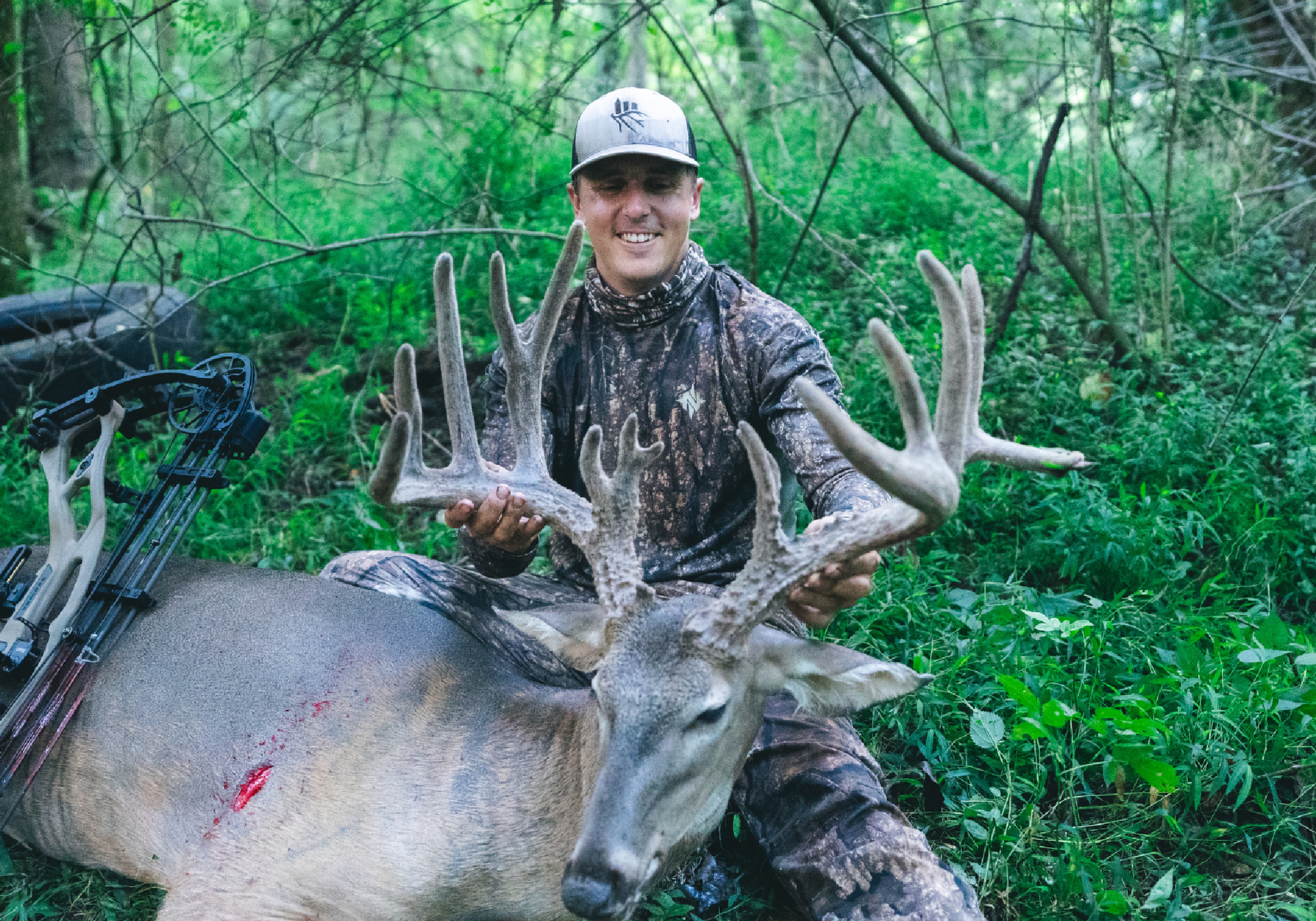 Lee Ellis shot a 190 2/8-inch velvet buck in Tennessee.