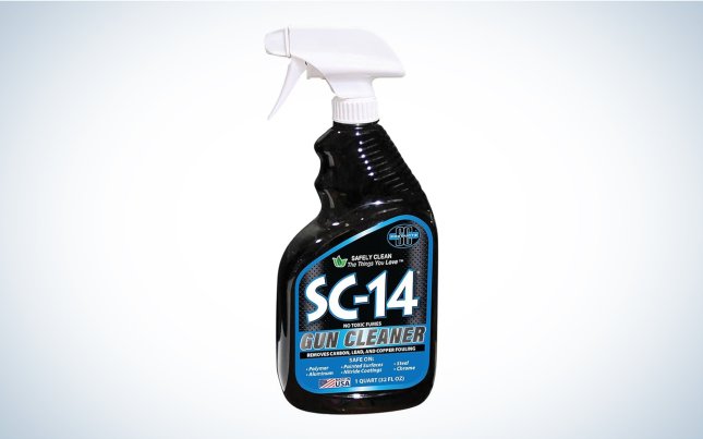 We tested SC-14 gun cleaner.